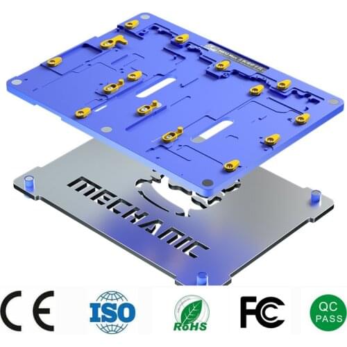 Mechanic 18 IN 1 For iPhone 6-11 Pro 12 mini 12 Pro MAX Motherboard Jig PCB Board Holder Fixture Soldering Maintenance Platform