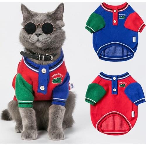 Winter Clothes For Cat Dog Sweater Blouse Sweatshirt Sphinx French Bulldog Rabbit Canadian Sphynx Suit For Kittens Free Shipping