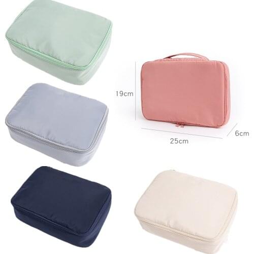 3 PCS/Lot New travel portable large capacity cosmetic storage bag