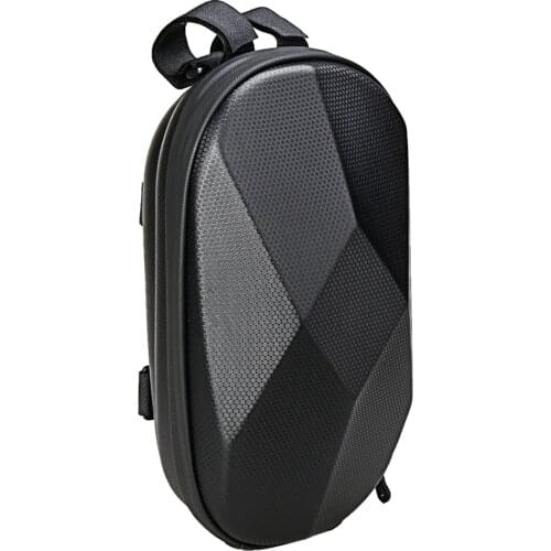 4L Electric Scooter Handlebar Hard Shell Bag Waterproof Kick Scooter Front Top Tube Frame Container Bag Storage of Mobile Phone