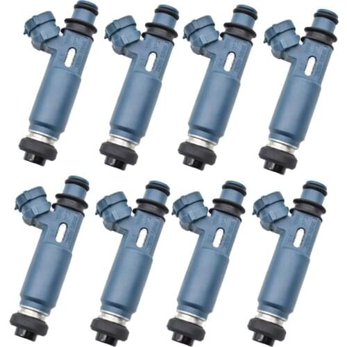 8pcs/lot New 23250-50040 23209-50040 2325050040 Fuel Injector For Toyota Land Cruiser Tundra Lexus GX470 LX470 4.7L 2
