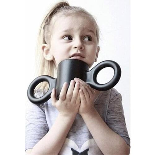 Big Ears Cups Baby Anti-drop Bottle For Water Candy Color Children Milk Cup Decoration Adult Drink Cup Minimalism Mug Tableware