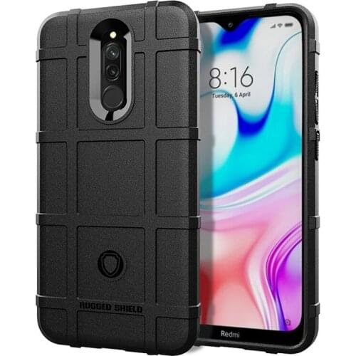 Case for Xiaomi Redmi Note 8 Pro Cover Silicone Shockproof Rugged Shield Armor Soft Cover for Xiaomi Redmi note 7 8 Pro Case