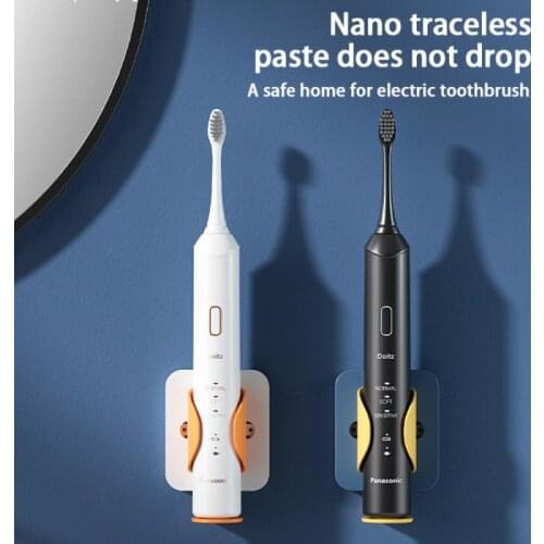 Gravity Sensor Electric Toothbrush Holder Bathrom Organizer Wall Mounted Toothpaste Bathroom Shelf For Home Bathroom Accessories