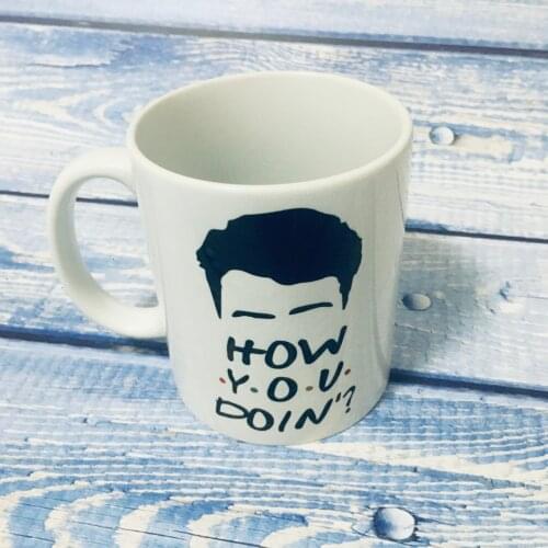 How You Doin't Mug 11oz Ceramic Office Coffee Mug Gift for Your Best Friends Birthday Gift Mugs