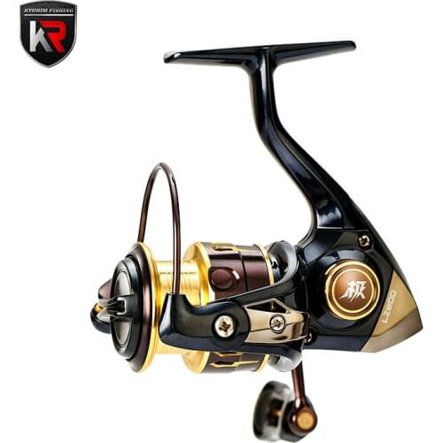 KYORIM JI800 JI2500 156/175g Lightweight Spinning Reel 11BB 5.2:1 Large Oblique Angle Spool Fishing Reels tackle for Trout Peche