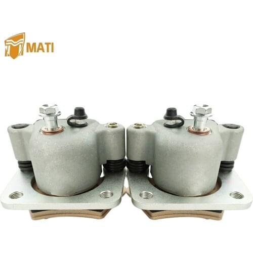 Left Right Rear Brake Caliper Assembly for ATV Polaris Ranger 500 570 800 900 Diesel 1000 XP EV Brutus RZR 900 with Pads 1911373