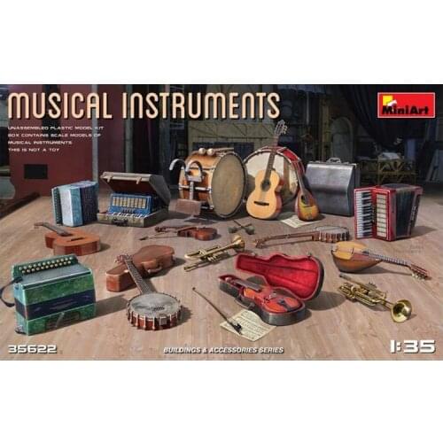 MiniArt 35622 1/35 "Musical Instruments" - Scale Model Kit