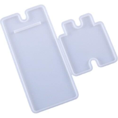 2021 New DIY Cellphone Bracket Holder Epoxy Resin Mold Mobile Phone Stand Silicone Mould