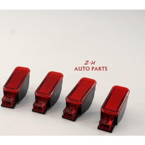 NEW 4pcs OEM Door Panel Warning Light 8KD 947 411 For Audi A3 A4 A5 A6 A7 A8 Q3 Q5 TT RS Skoda 4B0 947 411 4FD 947 411