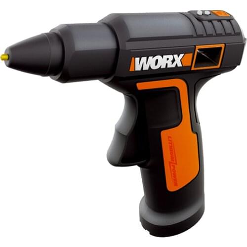 4V Melt Hot Glue Gun ,Worx WX890 Electric glue gun Rechargeable Wireless Repair Tool Heat Mini Gun 7mm Glue Stick Household Tool