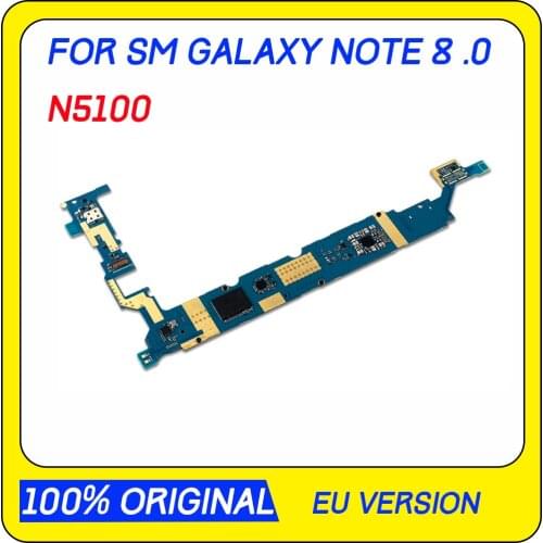 Full Working Used Original Board For Samsung Galaxy Note 8.0 3G N5100 Unlock Motherboard Logic MB (Test well before shipping)