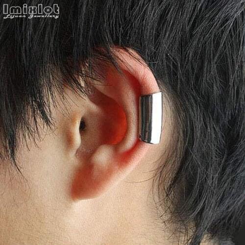 Imixlot 1PC Vintage Fake Cartilage Earring Ear Cuff Wrap Earrings Non Pierced Clip on Earrings Tragus Helix Piercing Jewelry