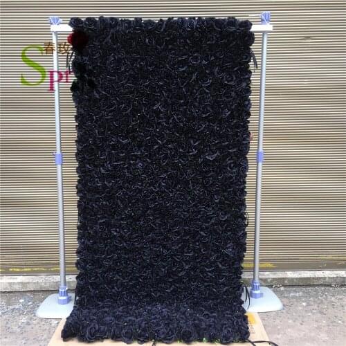 SPR Wholesale Wedding Backdrop Artificial Flower Wall Panel Decoration Artificial Silk Wedding Flower Walls Rose Backdrop