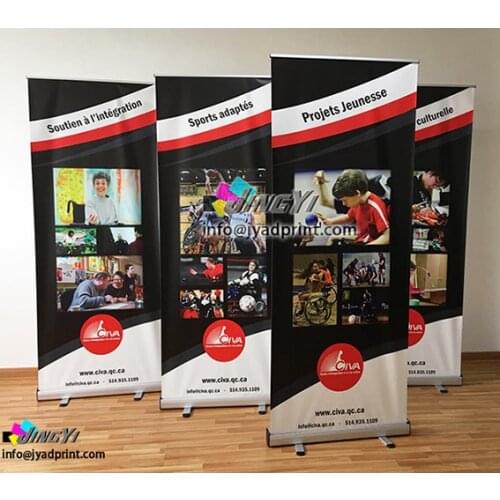 High Quality Trdeshow Show 80X200CM Roll up Display Banner, Pull up Banner Stand, Exhibition Display Stasnd Banner