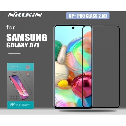 Nillkin for Samsung Galaxy A71 Glass CP+ PRO 2.5D Full Glue Tempered Glass HD Protective Screen Protector for Samsung Galaxy A71