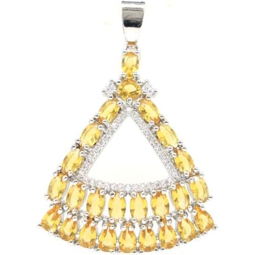 23x13mm SheCrown Lovely Cute Created Violet Tanzanite Pink Tourmaline For Ladies Daily Wear Silver Pendant Earrings