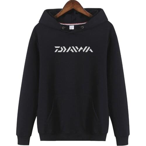 2019 Daiwa Autumn Fishing Clothing Hooded Fishing Jacket Outdoor Sport Pure Cotton Fishing Hoodie Clothes Sweater Fishing Hoodie