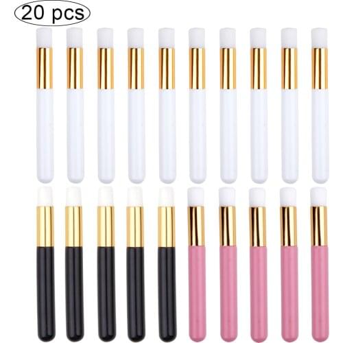 5/10/20pcs Eyelash Cleaning Brush Professional Lash Shampoo Brush Eyebrow Blackhead Nose Washing Makeup Eyelash Extensions Tools