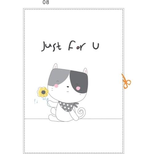 Bathroom anti-glare frosted film glass door self-adhesive peep-proof transparent opaque window cartoon glass sticker