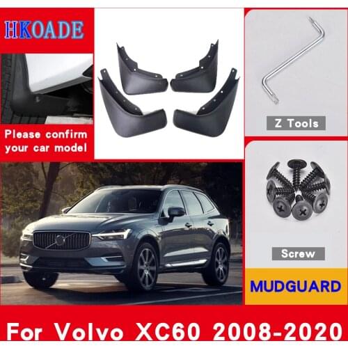 Car Fender Mud Flaps For Volvo XC60 246 156 2008-2020 Mudguards Splash Guards Fender Mudflaps Car Fender Accessories