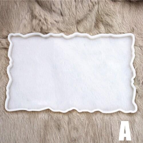 Large Silicone Tray Artist Mold Irregular Coasters Epoxy Resin Art Supplies Make Your Own Tray Epoxy Resin Molds AUG889