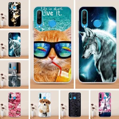 For Huawei P30 Lite Case Silicone TPU Back Cover Case for Huawei P30 Lite 2019 Cover Fundas Coque for Huawei P30 Lite Phone Case