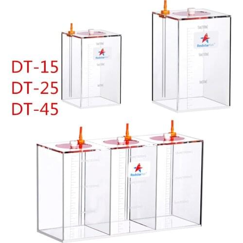 Red Starfish Dosing Pump Scale Liquid Storage Bucket With Scale 1.5L/2.5L/4.5L Liters High Quality Acrylic made Reef