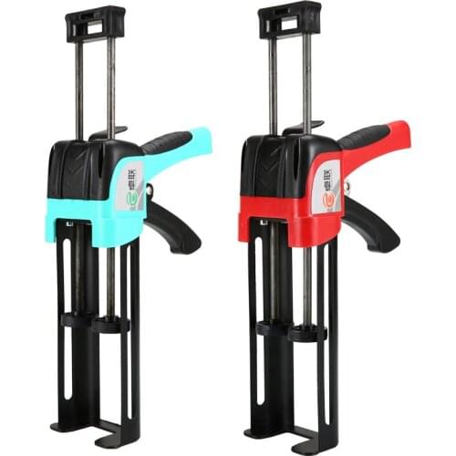 Double-Tube Manual Beauty Joint Glue Gun Household Floor and Brick Wall Tiles Beauty Joint Agent Hydraulic Construction Tool