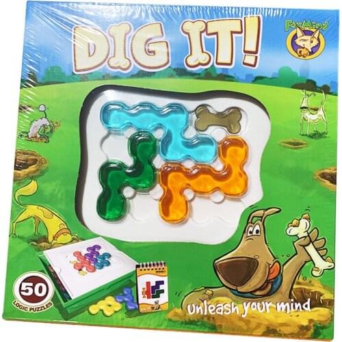 Dig it logic&space puzzle STEAM game toys for kids children age 7+ adult Deluxe set Original brand new