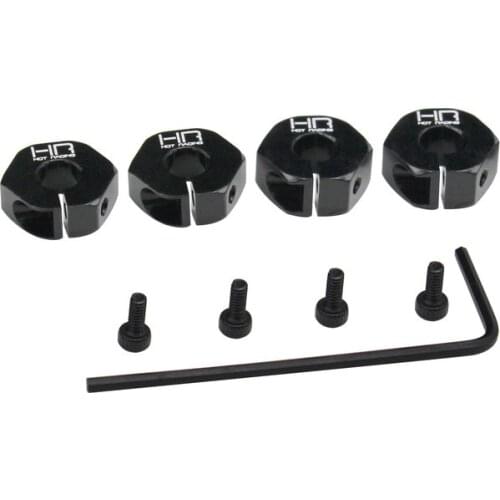 Hot Racing 12mm aluminum clamping wheel hexes for the front and rear of 1/10 Losi 22S 2WD Camaro