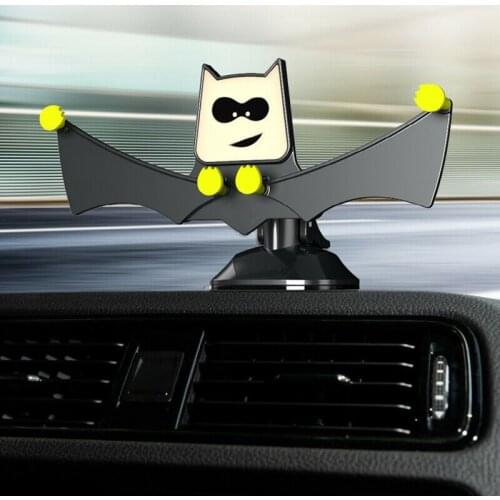 Creative Bat Mobile Phone Bracket Clip Type Automobile Air Outlet Gravity Bracket Universal Mounting Bracket