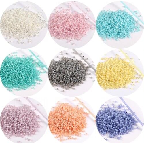 2mm 11/0 Toho Round Glass Beads Japanese Ceylon Silver Lined Seed Bead For Jewelry Making Necklace Bracelet Diy Supplies 1000Pcs