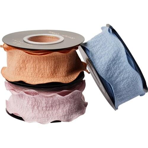 9meters/roll 40mm Ribbon for Hair Ornament Gift Wrapping DIY Sewing Fabric Clothing Party Supplies Folds Bow Craft Accessories