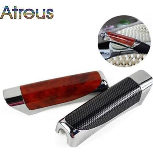 Car Interior Hand Brake Set Handle Sleeve Protector for Audi A4 B6 B5 B9 A3 8V A5 A6 C6 C5 C7 A1 tt A8 D3 Q3 Mini Cooper r56 r50