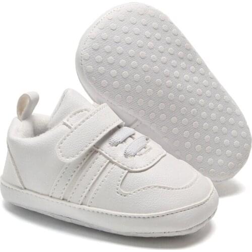0-12M New Baby Shoes First Walkers Infant Baby Girls Boys Crib Shoes Soft Sole Newborn Sneakers Prewalker