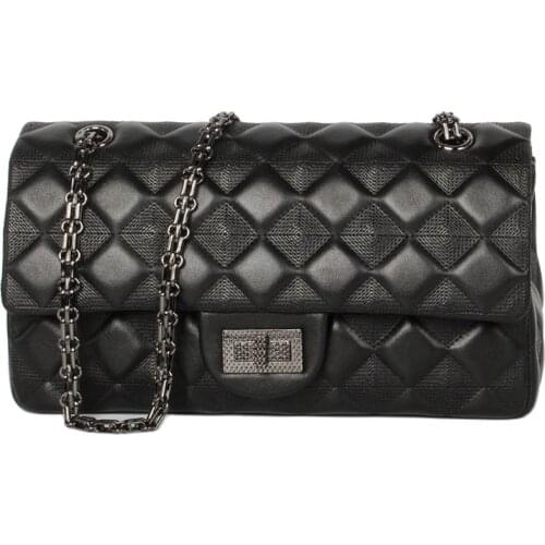 Bags for Women 2020 Genuine Sheep Leather Messenger Bag Luxury Handbags Women Bags Designer Leather Crossbody Bag lattice Bags