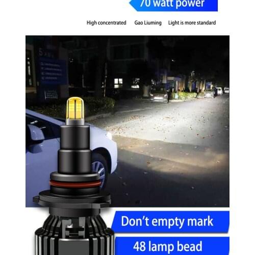 3D 360degree 8 Sides H4 LED H7 H11 HB3 HB4 H1 d2s 9012 h10 CANBUS Car Light High Low Beam 12V Nebbia 12000LM luces led para auto