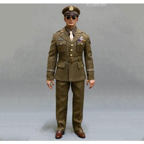 In stock AL100028 1/6 World War II US Captain Army uniform set World War II US Marine Corps general