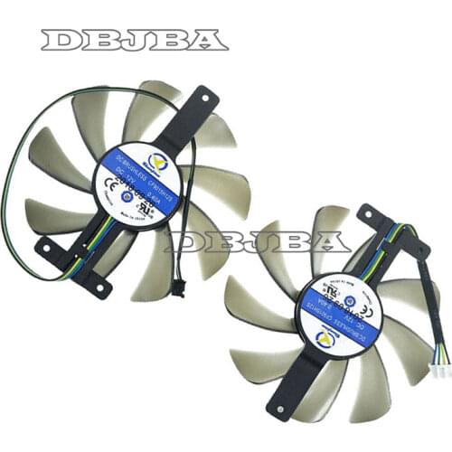 87MM Graphics card fan CF9015H12S DC12V 4PIN Fan For ZOTAC Gaming GeForce RTX 2080
