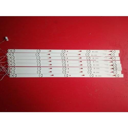 1set=8pieces for KI QTO 55GA1600 led backlight 4C-LB550T-HR1 55HR332M05A3 V1 55HR332M05A3 V0 5lamps