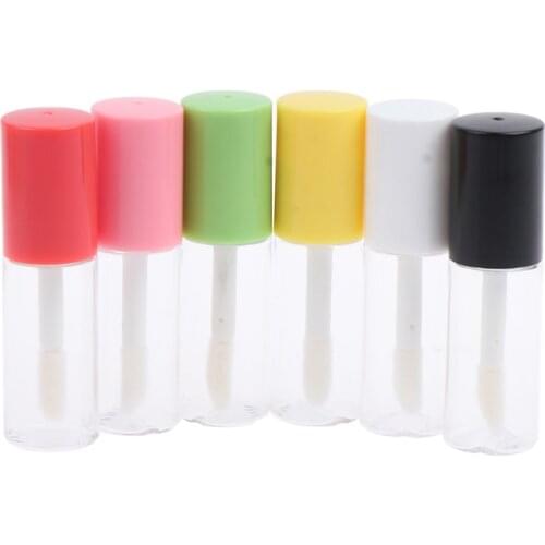 10Pcs 3ML Empty Lip Gloss Tube DIY Plastic Lip Gloss Bottles Cosmetic Container