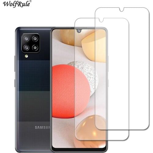 2Pcs Glass For Samsung Galaxy M42 Screen Protector Tempered Glass HD Protective Phone Film For Samsung Galaxy M42 5G Glass