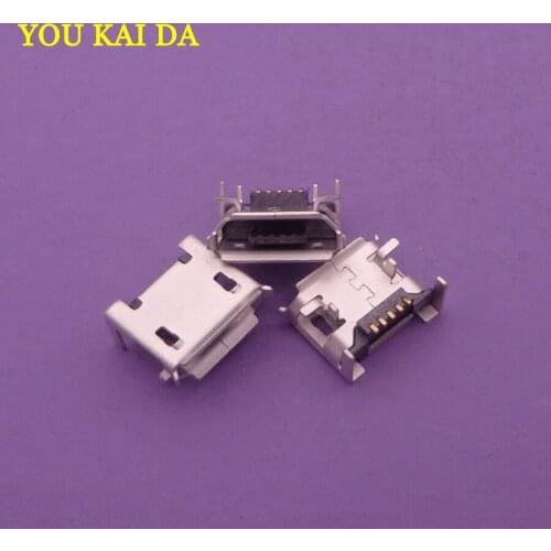 20pcs Micro USB 5pin B type Female Connector For Mobile Phone Micro USB Jack Connector 5 pin Charging Socket mini 5-pin
