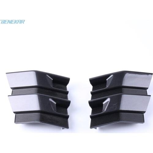 Benekar Front Bumper Tow Hook Eye Cover Cap Black for Toyota Highlander 2016-2020