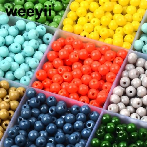 Approx.110pcs 4MM Charms Czech Glass Beads Loose Spacer Beads For DIY Jewelry Making Bracelet Necklace Accessories Wholesale