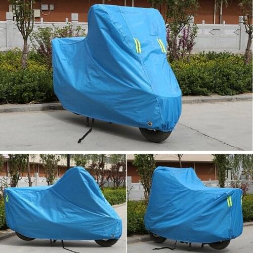 Oxford Fabric Motorcycle Cover Motorbike Moto Scooter Cover UV Protector Dustproof Motorcycle Raincoat Waterproof Biker Cover