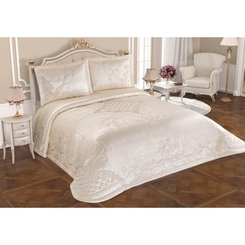 Belenay Ahuse Cream Double Bed Cover 433051236