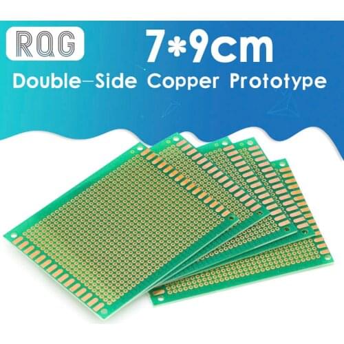 7X9 cm double-Side Copper prototype pcb 7*9 cm Universal Board for Arduino