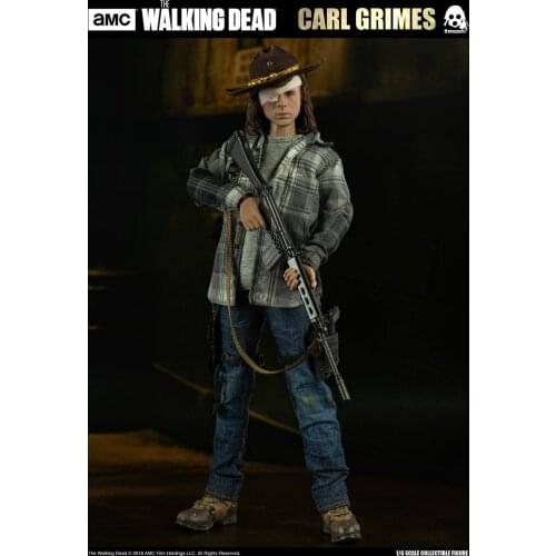 ThreeZero 3Z0062 The Walking Dead Zombie Killer Carl Grimes 1/6 Action Figure